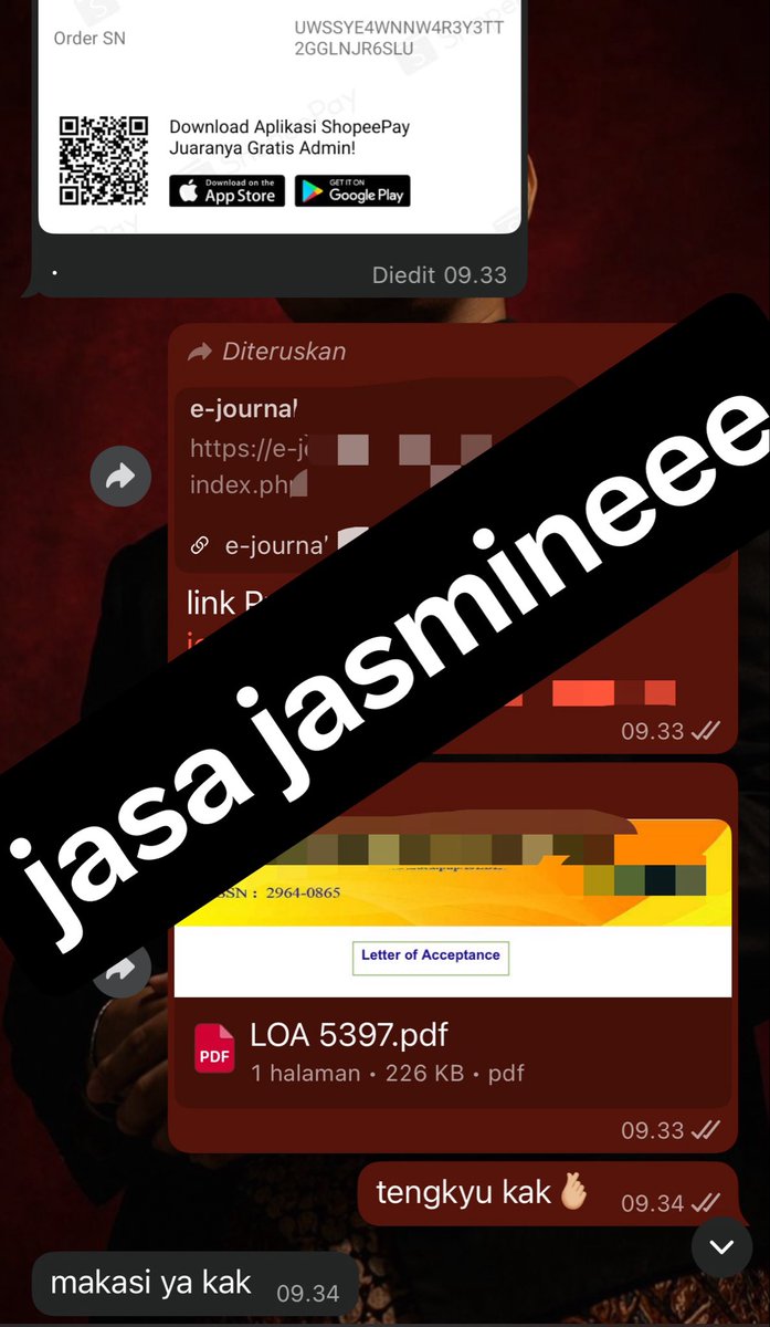 sucimaghfi04's tweet photo. testi publish jurnal sinta 4, ekonomi, akuntansi, manejemen. edisi mei only 1jt 🫰🏼
#zonauangㅤ 
#jurnalsinta https://t.co/39iWJzEBRh