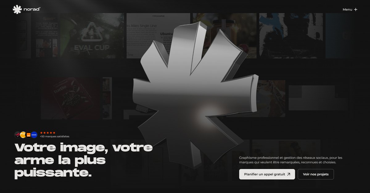 nalsdsn's tweet photo. Nouvelle réalisation de @kawnstudio 

6 mois après la première version, on a tout repensé avec @studioaq_ 

Direction artistique soignée, code custom, chaque détail justifié.

Et voici ce que ça donne. https://t.co/wnZZ5SCDrs