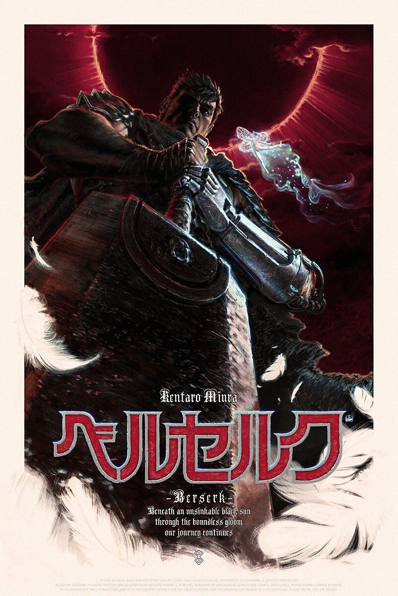 VideoArtGame's tweet photo. Illustration | Berserk

Artist: David Blatt https://t.co/jlNcIW9eAN