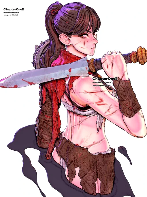 3DCGで作ったOC [Gladiator/剣闘士] こちらは静止画バージョンです