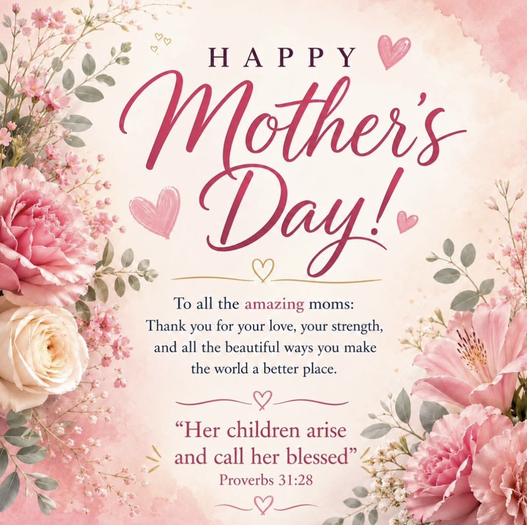 Happy Mother’s Day to all the amazing beautiful strong Mom’s I have had ...