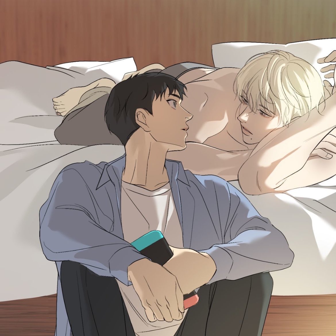 They were reliving the old days