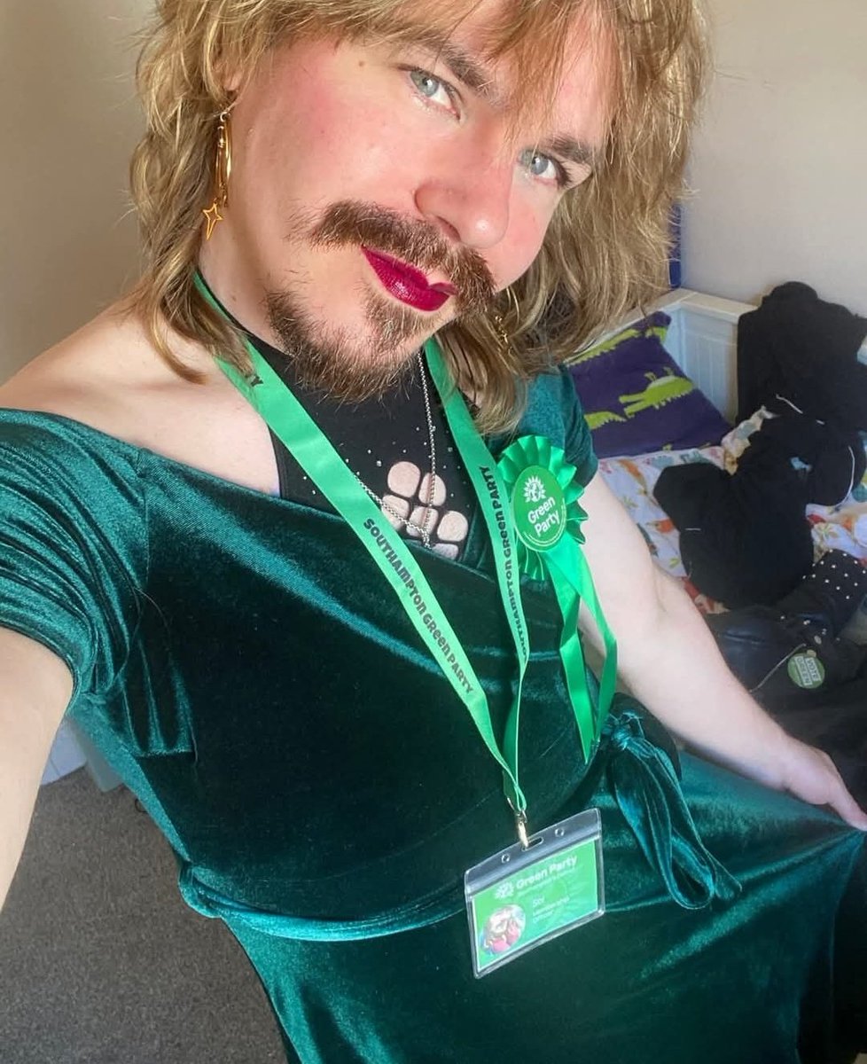Meet Solar Flair, new city councillor in Southampton, UK.