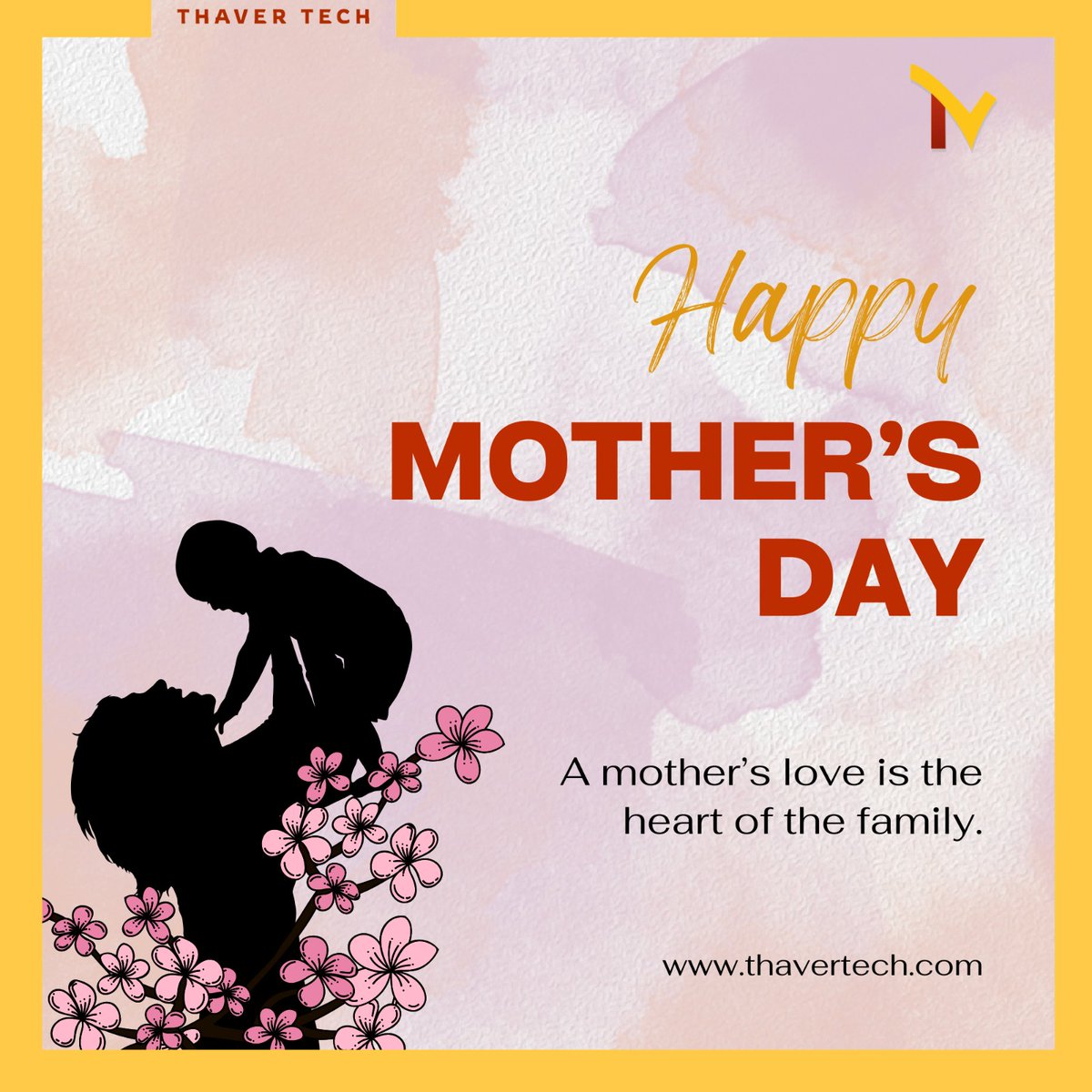 thavertech__'s tweet photo. This Mother’s Day, Thaver Tech celebrates all the incredible mothers who inspire, support, and make life brighter every single day. Thank you for being the heart of every family and the strength behind every journey. 
Happy Mother’s Day! 💐
.
.
.
#HappyMothersDay #ThaverTech https://t.co/l6b3A4JwCr