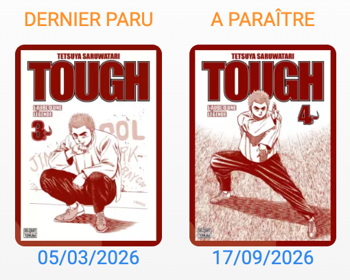 FuryoGang's tweet photo. 130 jours d'attente pour TOUGH entre la sortie de deux tomes. Je ne comprends vraiment pas comment le monde de l'édition fonctionne, mais il ne faut pas s'étonner si les lecteurs abandonnent certaines séries à cause de leurs rythmes de parution. https://t.co/fPvXgkvho5