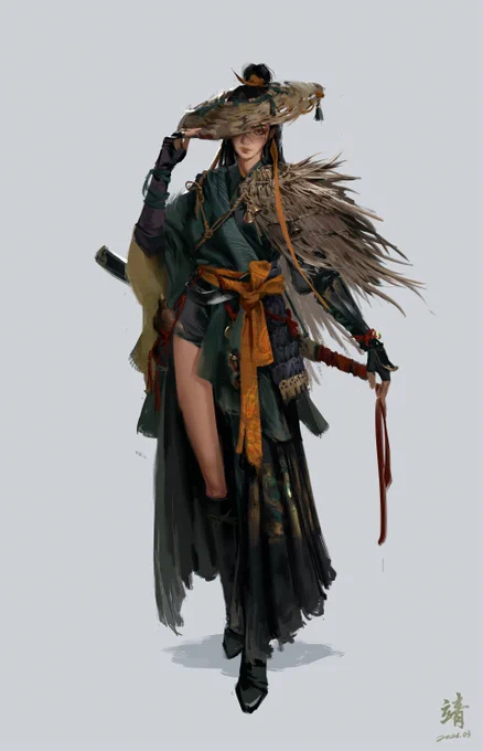 Illustration | Rōnin Artist: Jingyu Wen