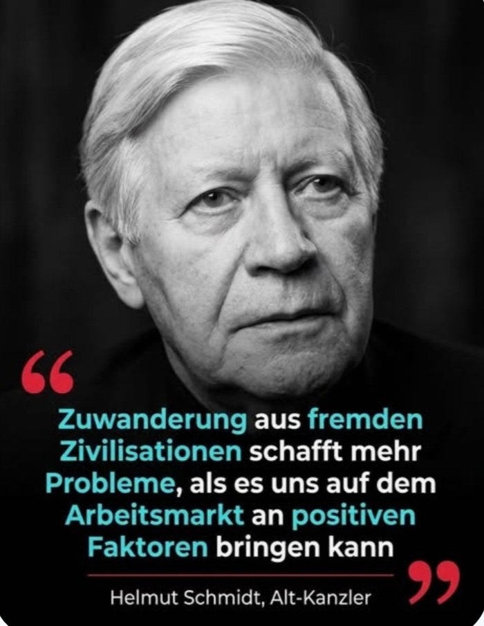 Heute würden sie Helmut Schmidt dafür als "Naaazi" beschimpfen!
Ganz sicher sogar! 😏