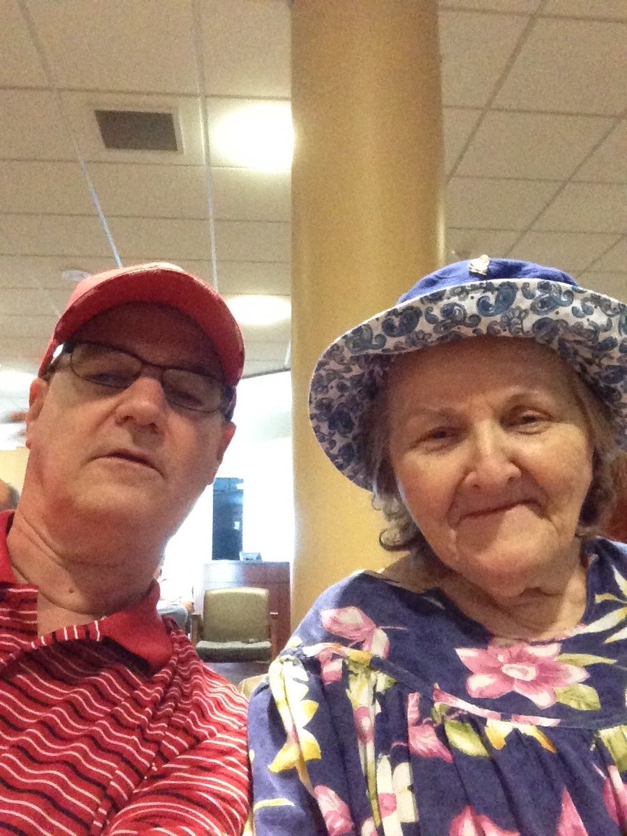 tduff951's tweet photo. My mom in 2014. Loved her hats! https://t.co/yPGApSuzDv