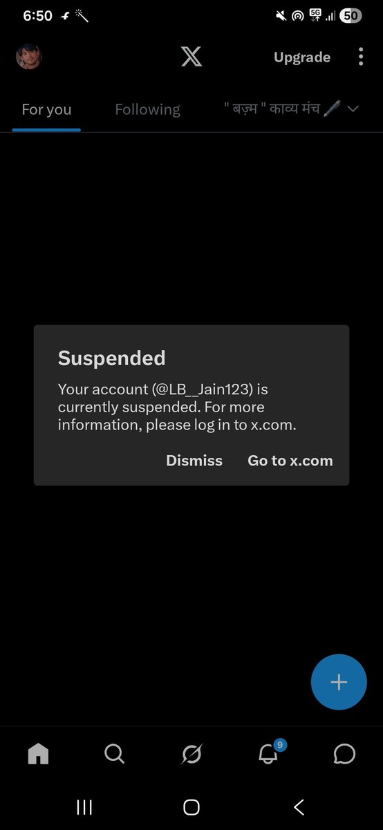 Keshaw151's tweet photo. Urgent Appeal 🚨
Dear @Support,
My account @LB__Jain123 was suspended unexpectedly. I believe this may be a mistake as I’ve always followed the rules.
Kindly review and restore my account. I’m ready to cooperate fully. 🙏
#RestoreMyAccount #AccountSuspended #TwitterSupport https://t.co/pFD9T4zh3v