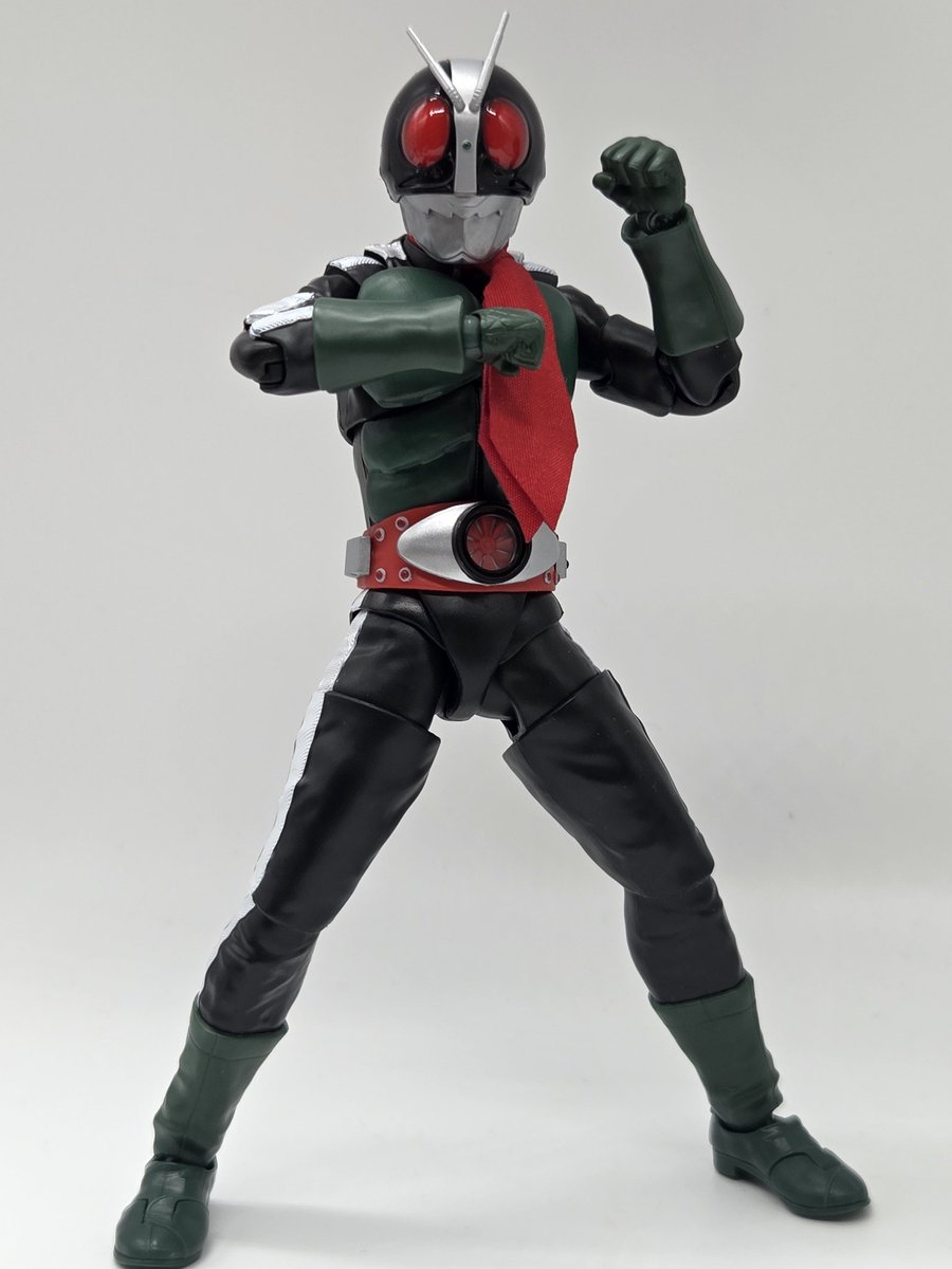 真骨彫 仮面ライダー旧2号(仮面ライダー対ショッカーVer.)。念願の旧2