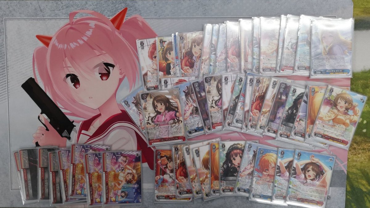 ヴァイスシュヴァルツ　デレマス　デッキ　まとめ売り ヴァイスシュヴァルツより、トライアルデッキ アイドルマスター