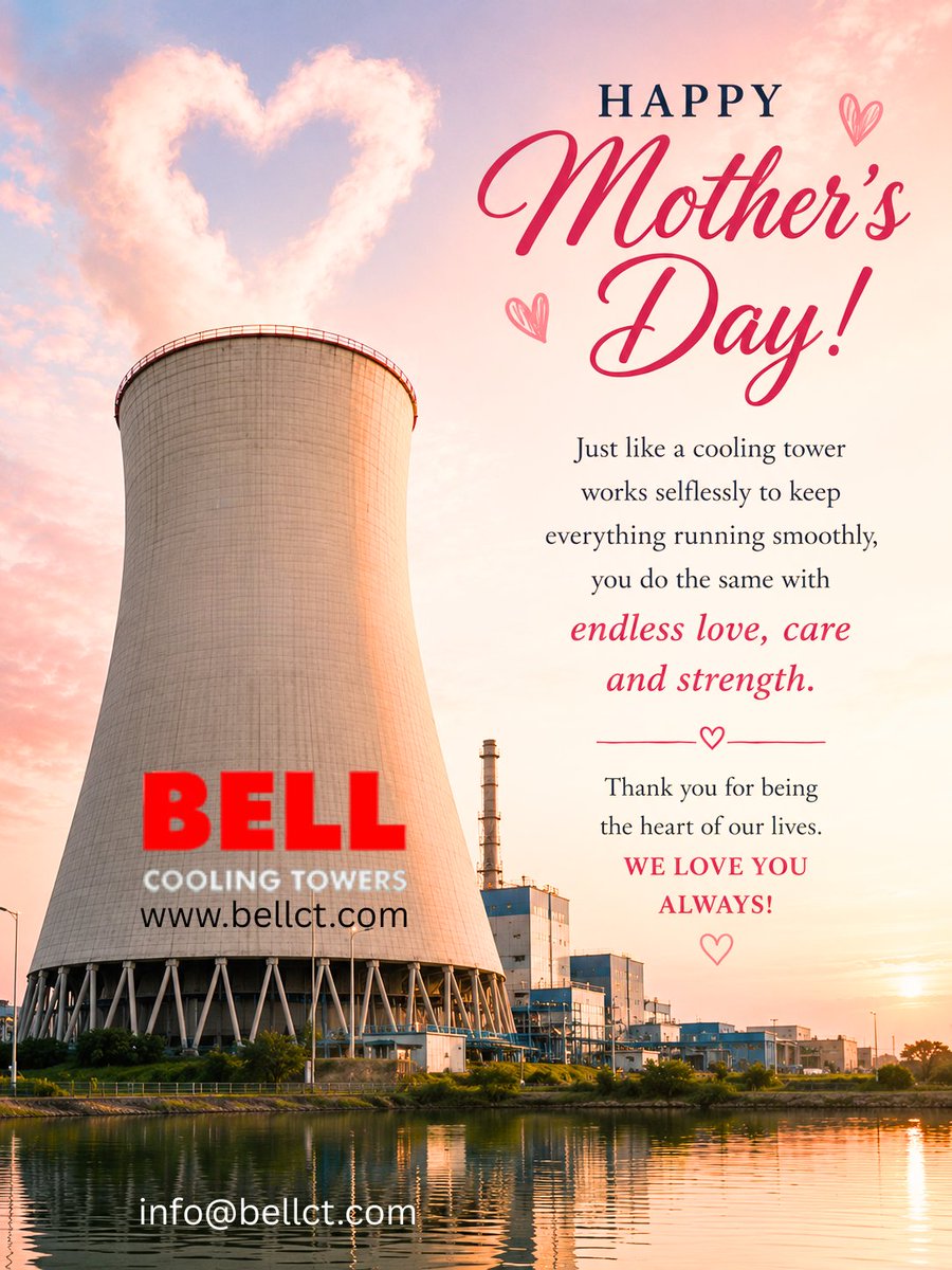 bellctofficial's tweet photo. 𝗛𝗮𝗽𝗽𝘆 𝗠𝗼𝘁𝗵𝗲𝗿’𝘀 𝗗𝗮𝘆 𝗳𝗿𝗼𝗺 𝗕𝗲𝗹𝗹 𝗖𝗼𝗼𝗹𝗶𝗻𝗴 𝗧𝗼𝘄𝗲𝗿𝘀.

Just like reliable cooling systems support performance every day, mothers stand behind every success with unmatched dedication &amp; love.

https://t.co/sJoUkN9zNs

#MothersDay #HappyMothersDay #HVAC https://t.co/rVnGaA7RtF