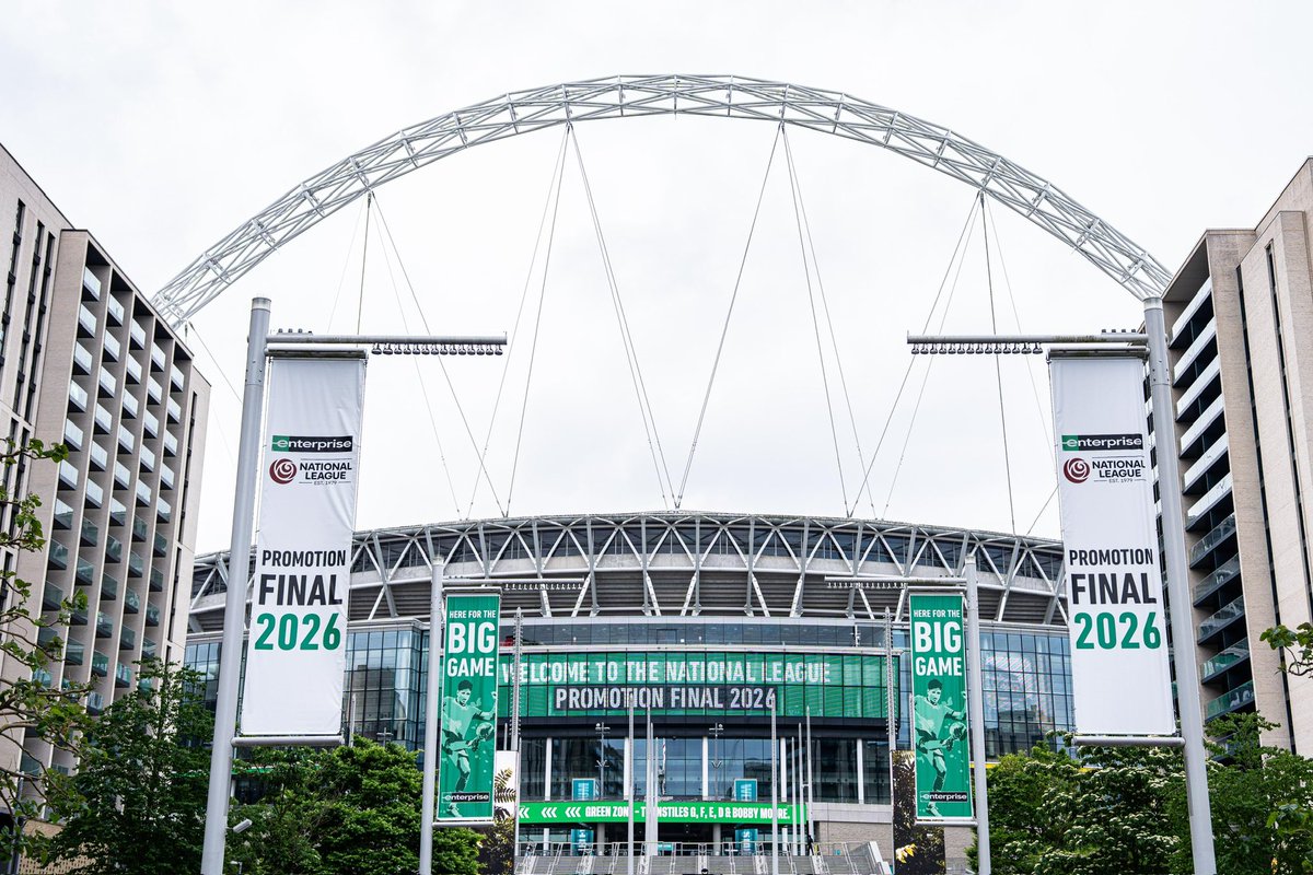 NL_Enterprise's tweet photo. Wembley is ready! 🤩 https://t.co/RzL8qwgGQp