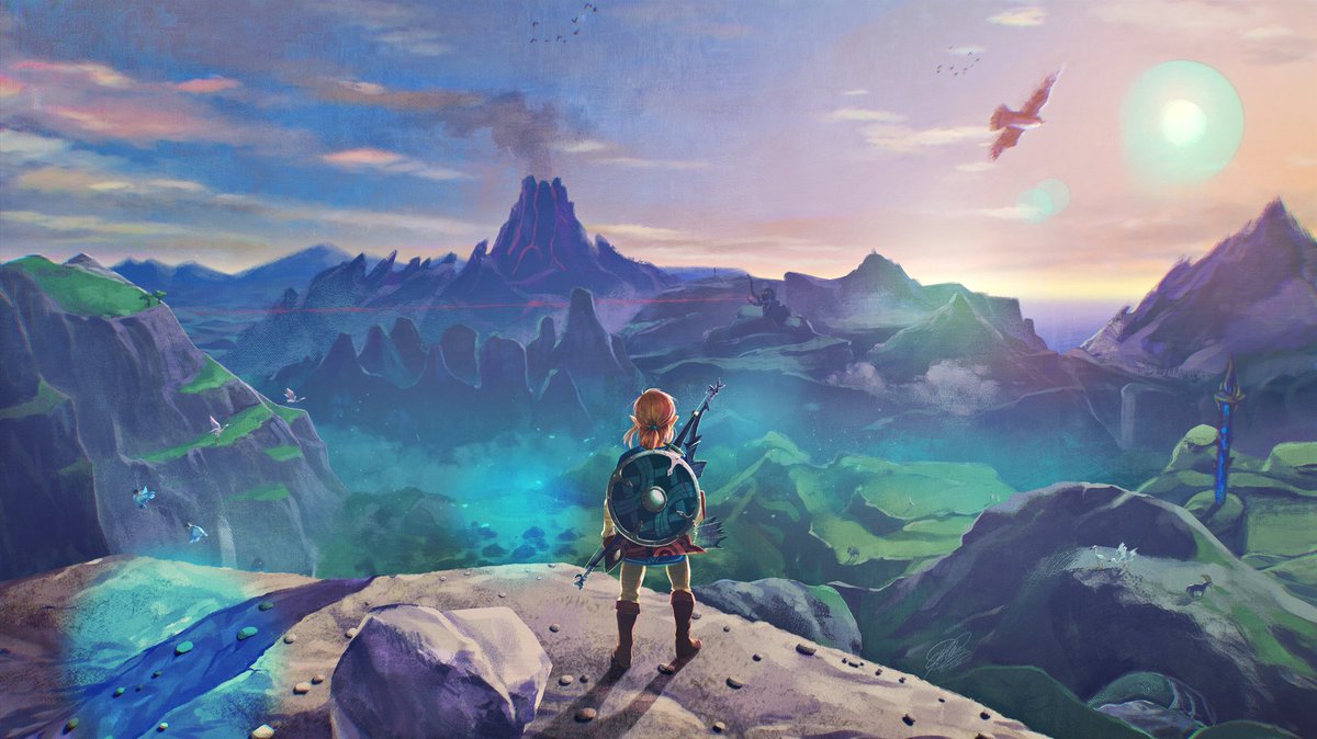 pifelca's tweet photo. SUNRISE OVER MOUNT FLORIA - BOTW fanart by me!

Watch the timelapse for this piece on my YouTube channel! https://t.co/4ly7cgmx5a

#botw #zelda #nintendo #tloz https://t.co/owZasmGG90