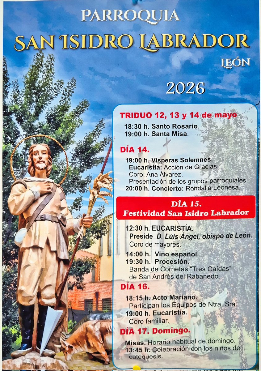San Isidro Labrador tweet media