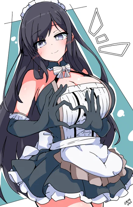 今日はメイドの日なのん…?( 'ω')?という情報となんだい…やけに深沙希さんの過去絵がイイネされてるが…( 'ω')という意識が合わさりました(:3[___]