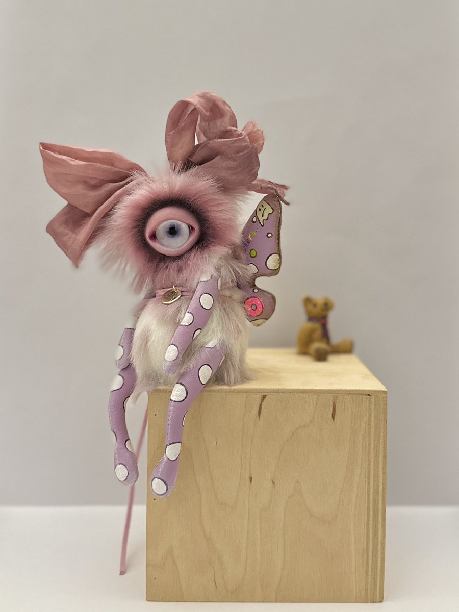 Cute pink baby with #tattoos wings is available for order