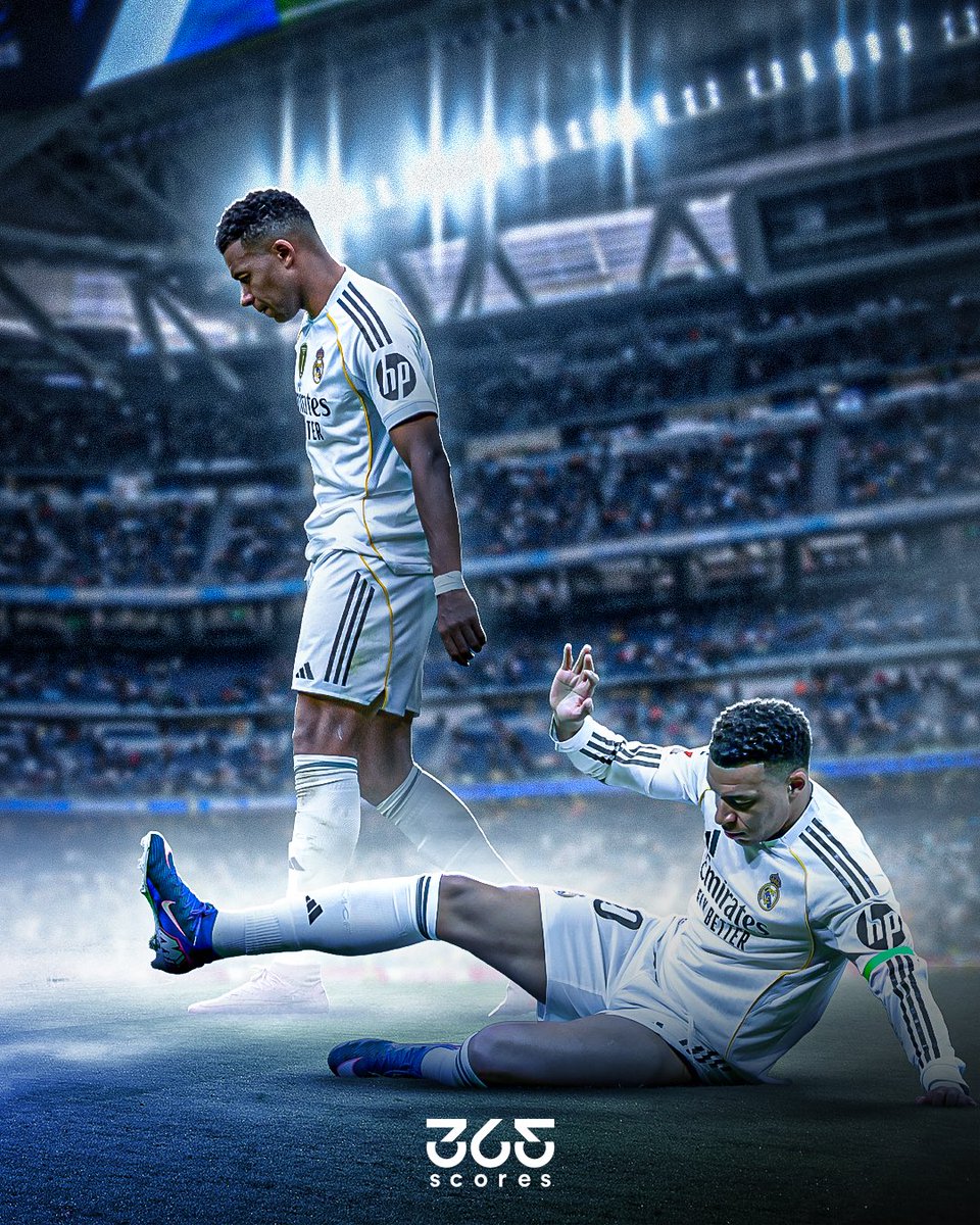 365ScoresApp's tweet photo. 🚨 ¡MBAPPÉ SE PIERDE EL CLÁSICO! ⚪️❌

Kylian no estará hoy ante el Barcelona. El francés no se sintió bien en el último entrenamiento y quedó fuera de la convocatoria al no estar recuperado al 100% de su lesión.

En medio de las críticas y los rumores sobre su futuro, el Madrid deberá afrontar el partido más importante del año sin su máxima estrella. 🏟️📉

El Madrid se juega que el Barca no le dé la vuelta en la cara.. con el francés mirándolo desde la casa.