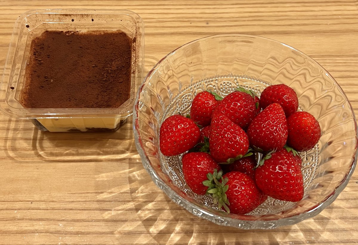 あまりん🍓とティラミス食べた😋
越後姫食べてみたいな〜✨️
