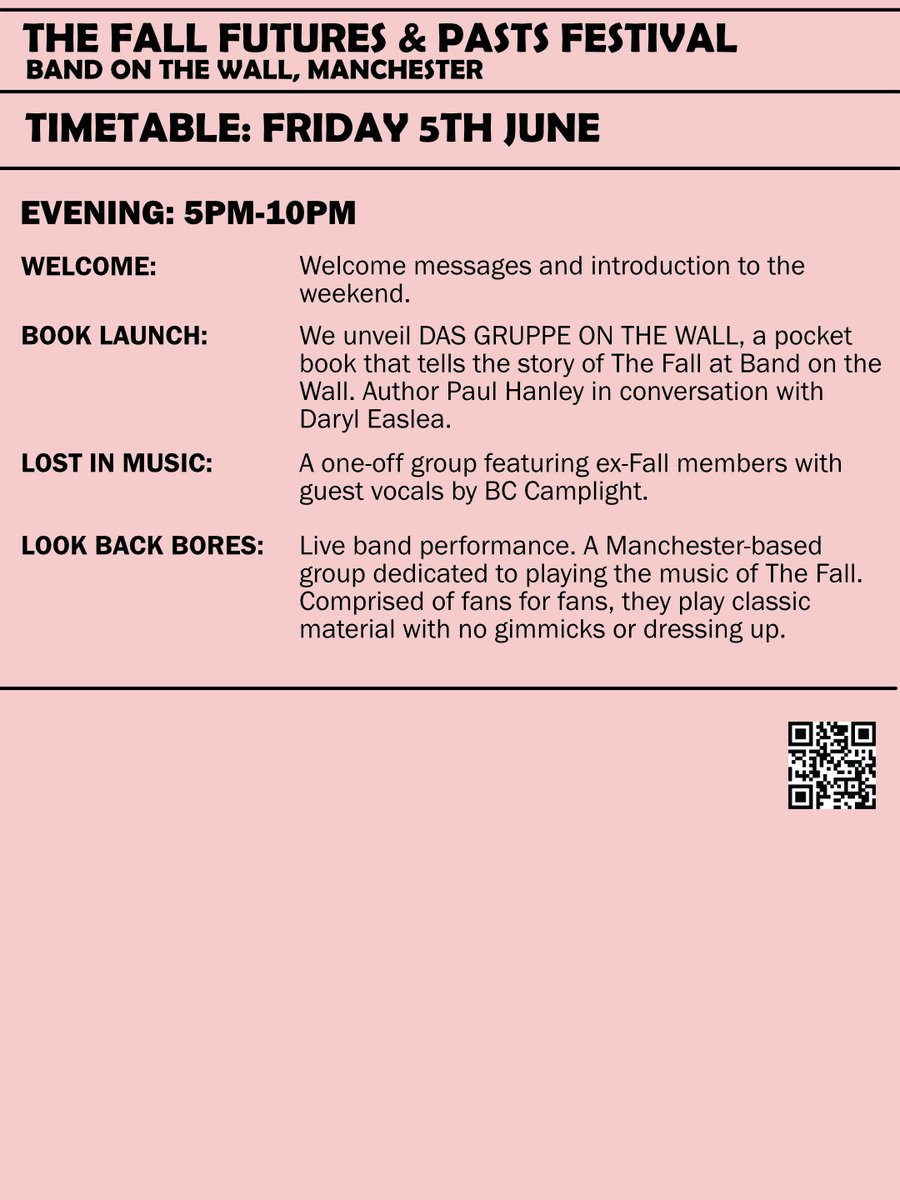 The Fall Futures and Pasts tweet media