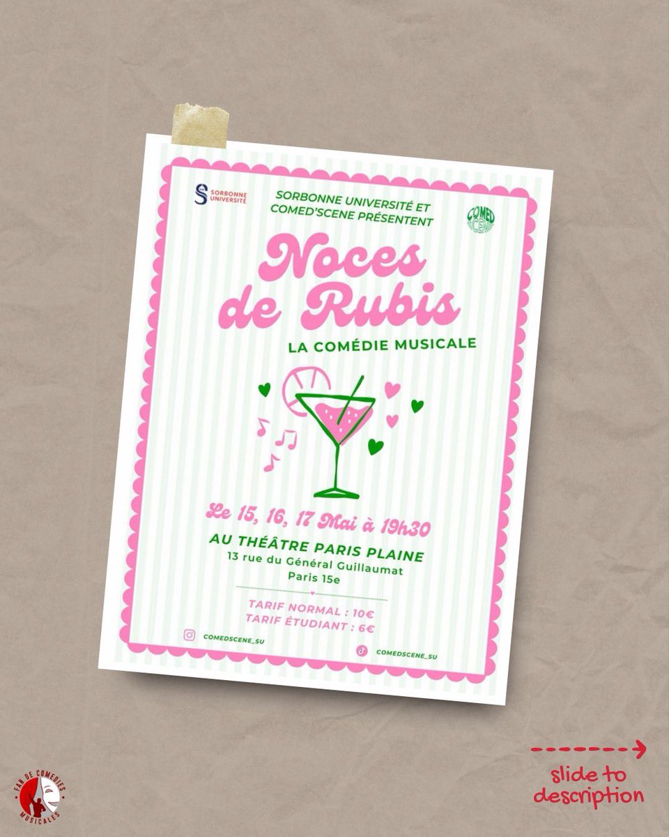 Fan De Comédies Musicales tweet media