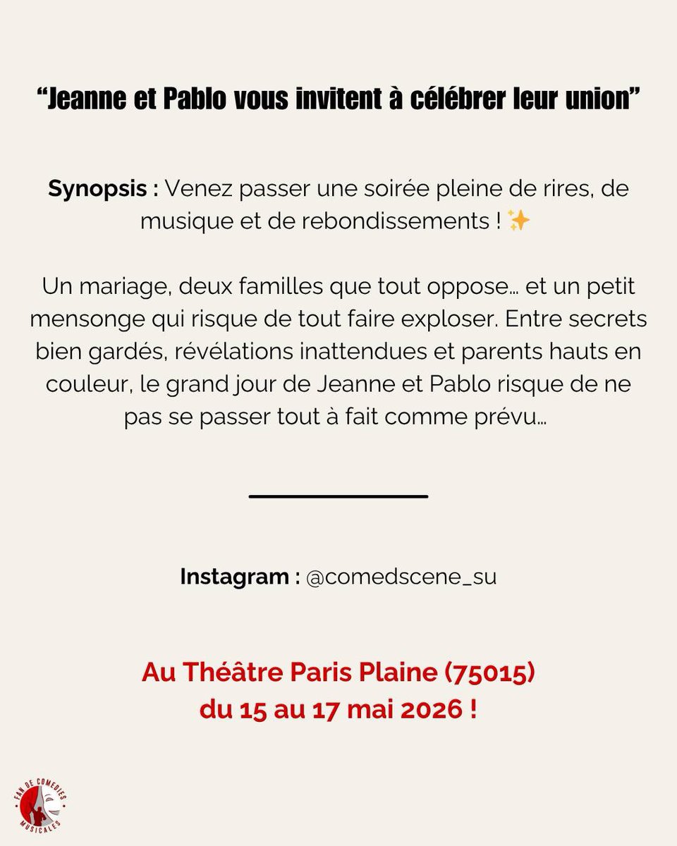 Fan De Comédies Musicales tweet media