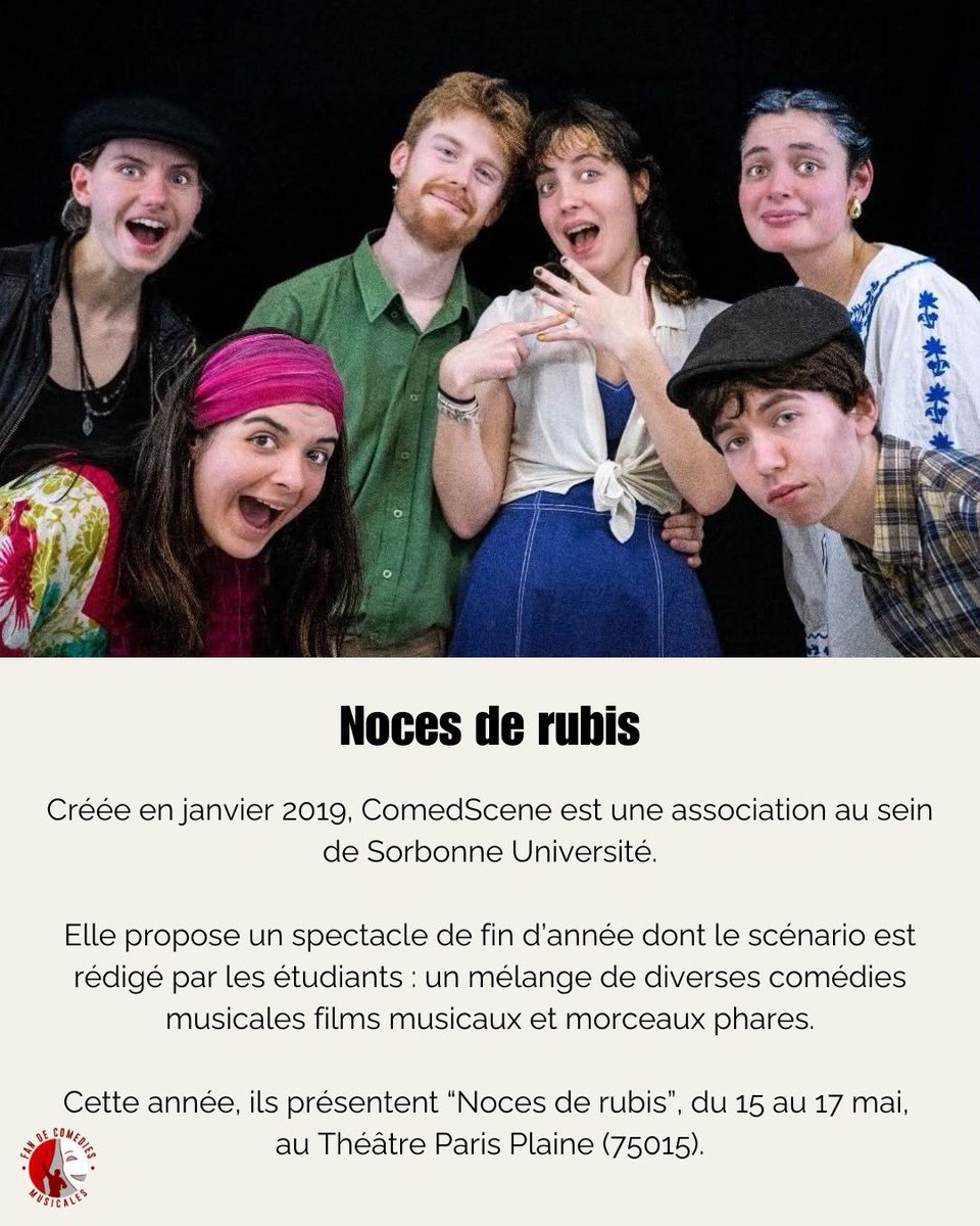 Fan De Comédies Musicales tweet media