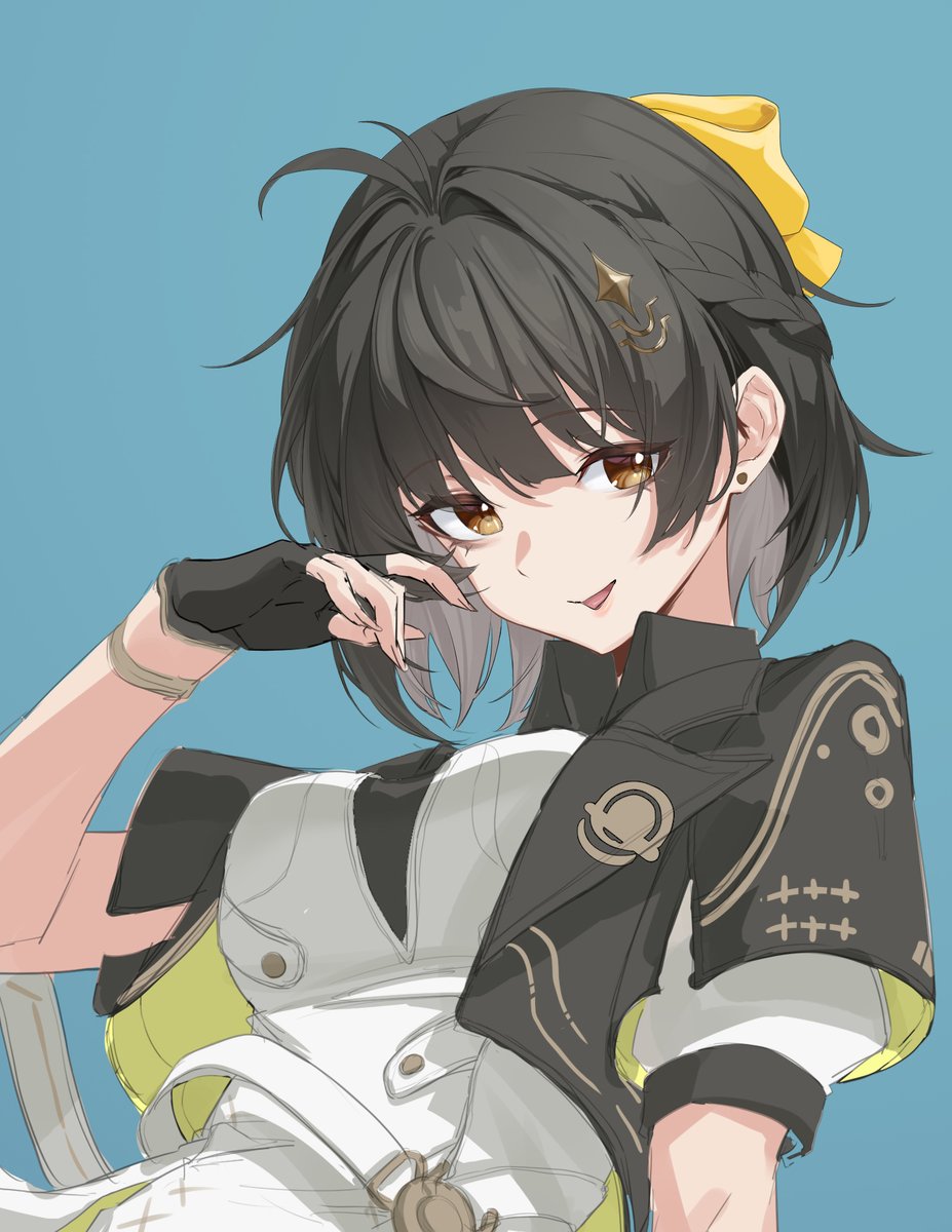 BirKai9453's tweet photo. 隨手畫個女漂的新校服
大家有甚麼比較想看的角色嗎?

#Wuteringwaves #鳴潮 #Rover #漂泊者 #방랑자 https://t.co/DyEdgARu7G