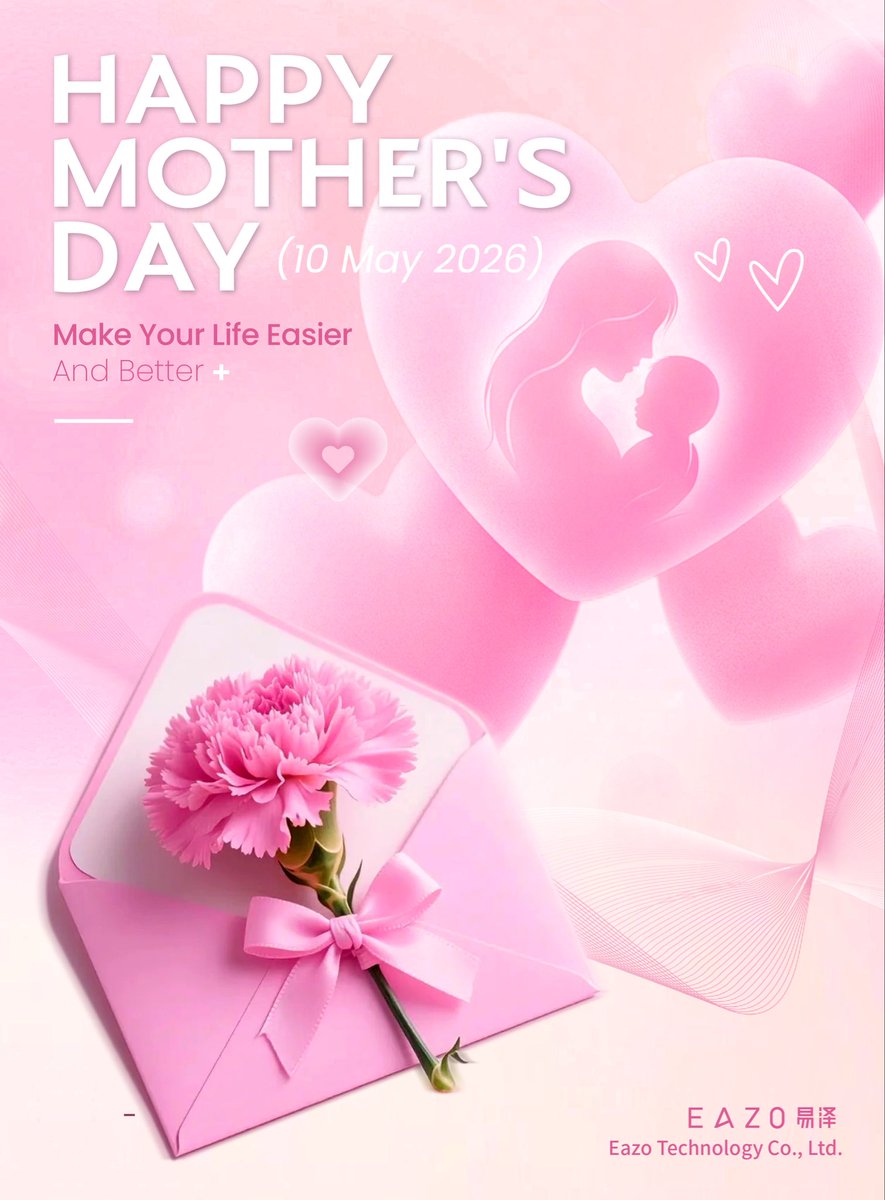 Eazo_Tech's tweet photo. To the mothers and mother figures in our team, our families, and our community: thank you for the care, strength, and heart you bring to the world. Happy Mother’s Day.
#MothersDay https://t.co/NHkTdLDlAH