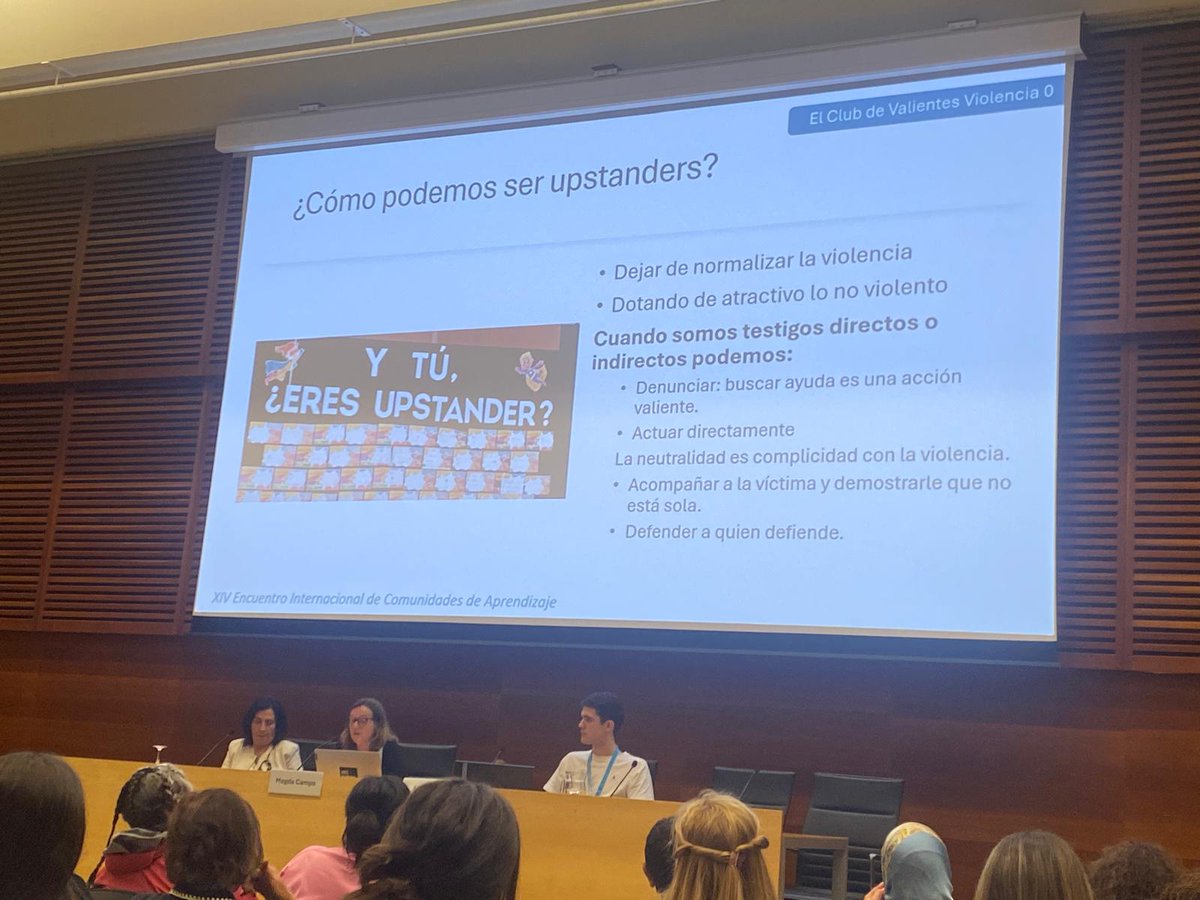 CEEVdlECheste's tweet photo. El @CEEVdlECheste ha estado exponiendo en el XIV Encuentro internacional de comunidades de aprendizaje explicando el club de valientes violencia 0 y en los talleres el modelo de prevención y resolución de conflictos. ¡Gracias por contar con nuestras voces! https://t.co/vS63kHj4hp