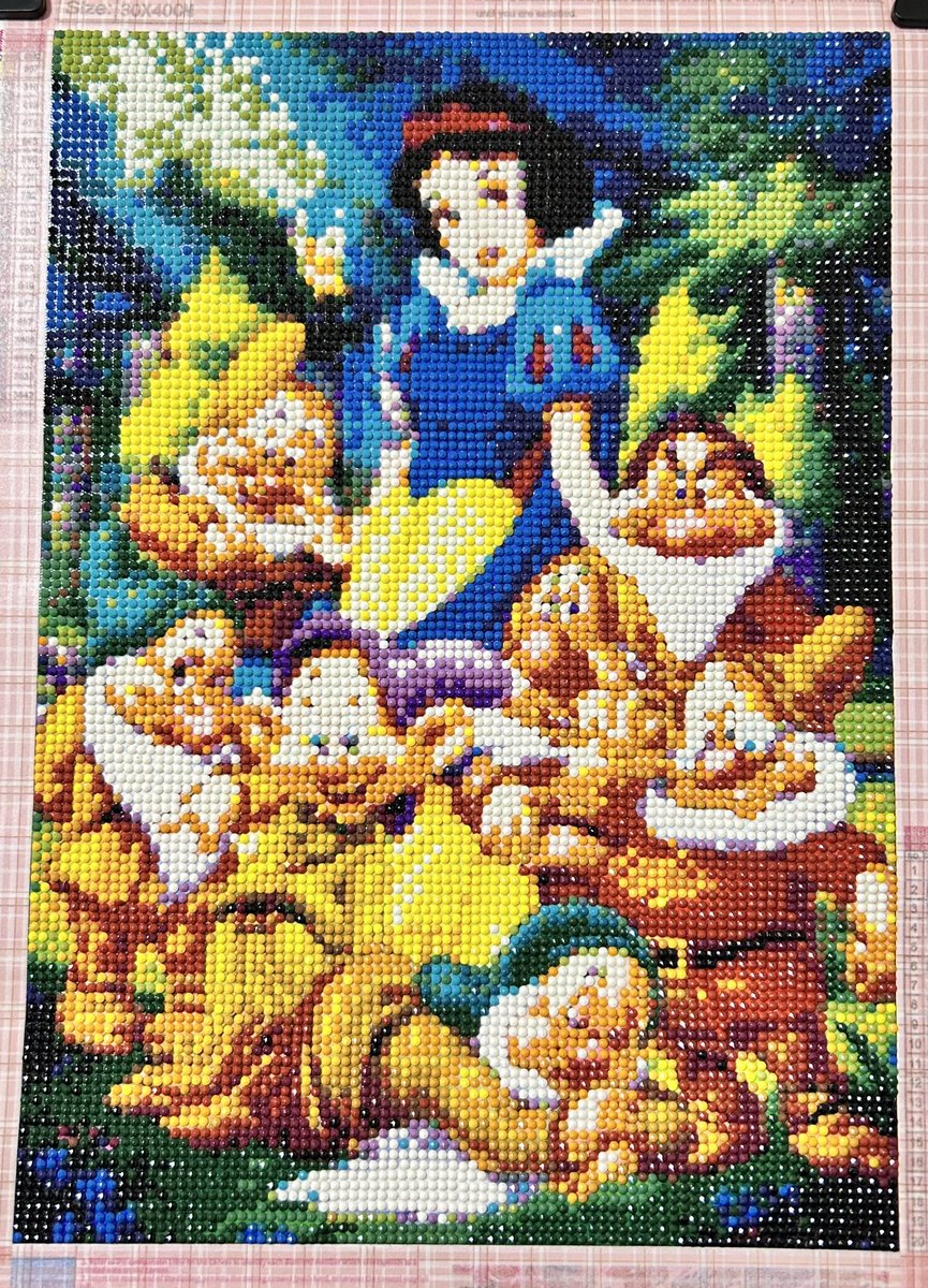 💎ダイヤモンドアート💎 ✨完成品ツリー✨ 19作目 30×40cm 20色