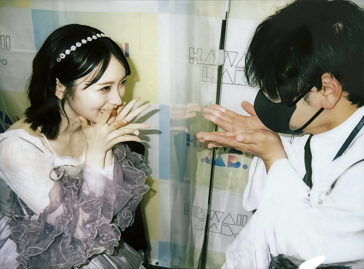 5/10 福岡大特典会 第6部 CUTIE STREET💜真鍋凪咲 見つめ合いすると