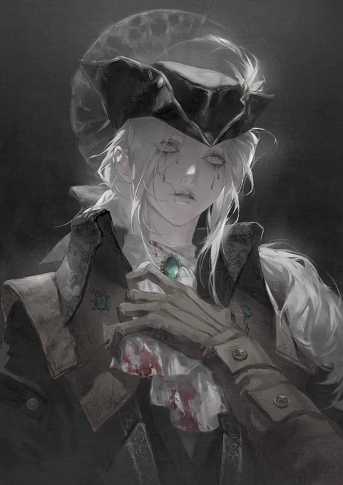 Fan art | Bloodborne - Lady Maria of the Astral Clocktower Artist: