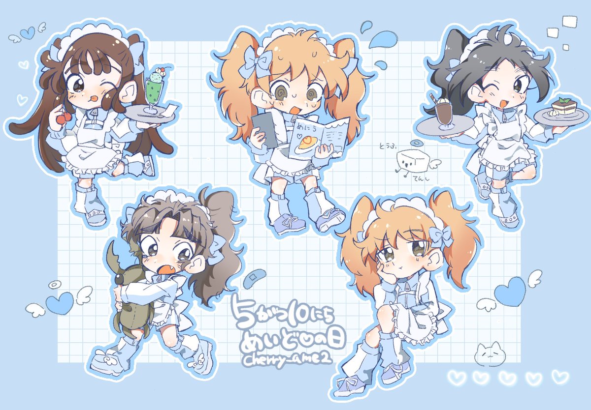 Cherry_ame2's tweet photo. めいどのひ꒰ঌ🩵.*･ﾟ໒꒱(女装ぽい) https://t.co/1iCFfzrBCd