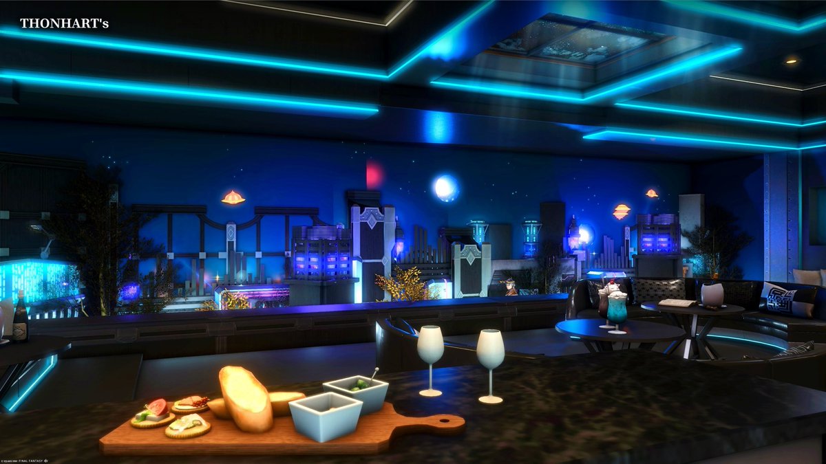 parkerthonhart's tweet photo. The Sinner’s Lounge [M]

A noir high-rise bar &amp; lounge overlooking the neon lit city that never sleeps.

https://t.co/tU1boJItAU

#ffxivhousing  #ff14housing #FF14ハウジング #hgxiv #HousingEden https://t.co/QIGu6dPul1
