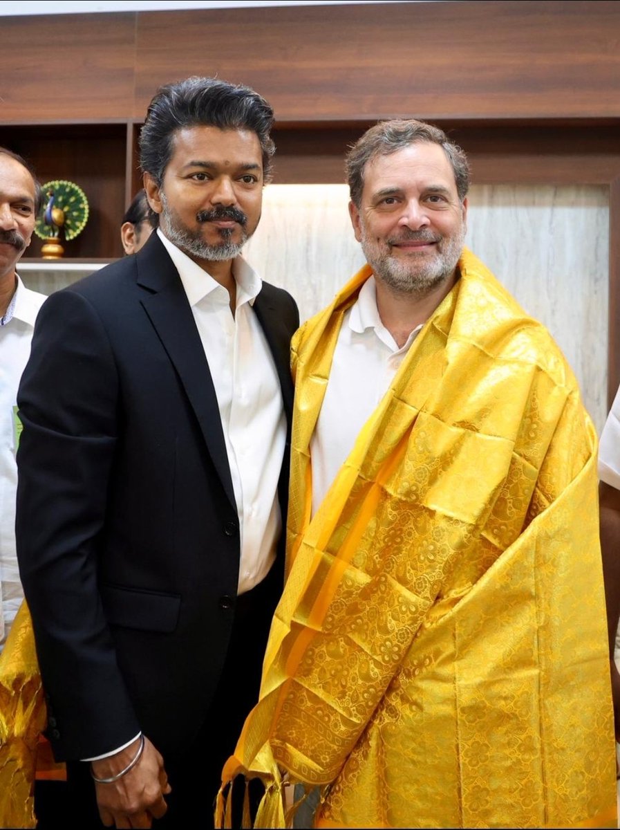 indragohil's tweet photo. @INCTamilNadu Two chairs.
One clear message.
Congress has always betrayed its allies.....

#Vijay‌ 
#CongressTVKTN 
#CongressDMK https://t.co/U1b1mRuqlg