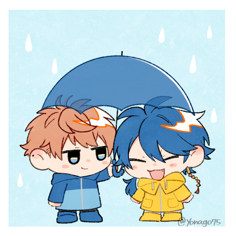 yonago75's tweet photo. お題：rain
 #ワンりだワンドロ
@ridai_webonly https://t.co/AwxkTTaBF0