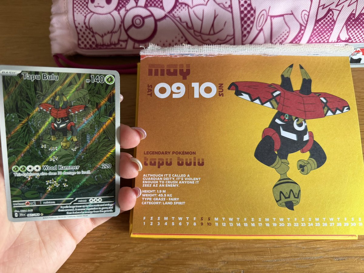 Pokemon card of the weekend Set: Shrouded Fable Artist: IKEDA Saki The only cool card I have for this Alola Guardian. It's not a pokemon I'm a fan of but I love Pokemon card of the weekend Set: Shrouded Fable Artist: IKEDA Saki The only cool card I have for this Alola Guardian. It's not a pokemon I'm a fan of but I love