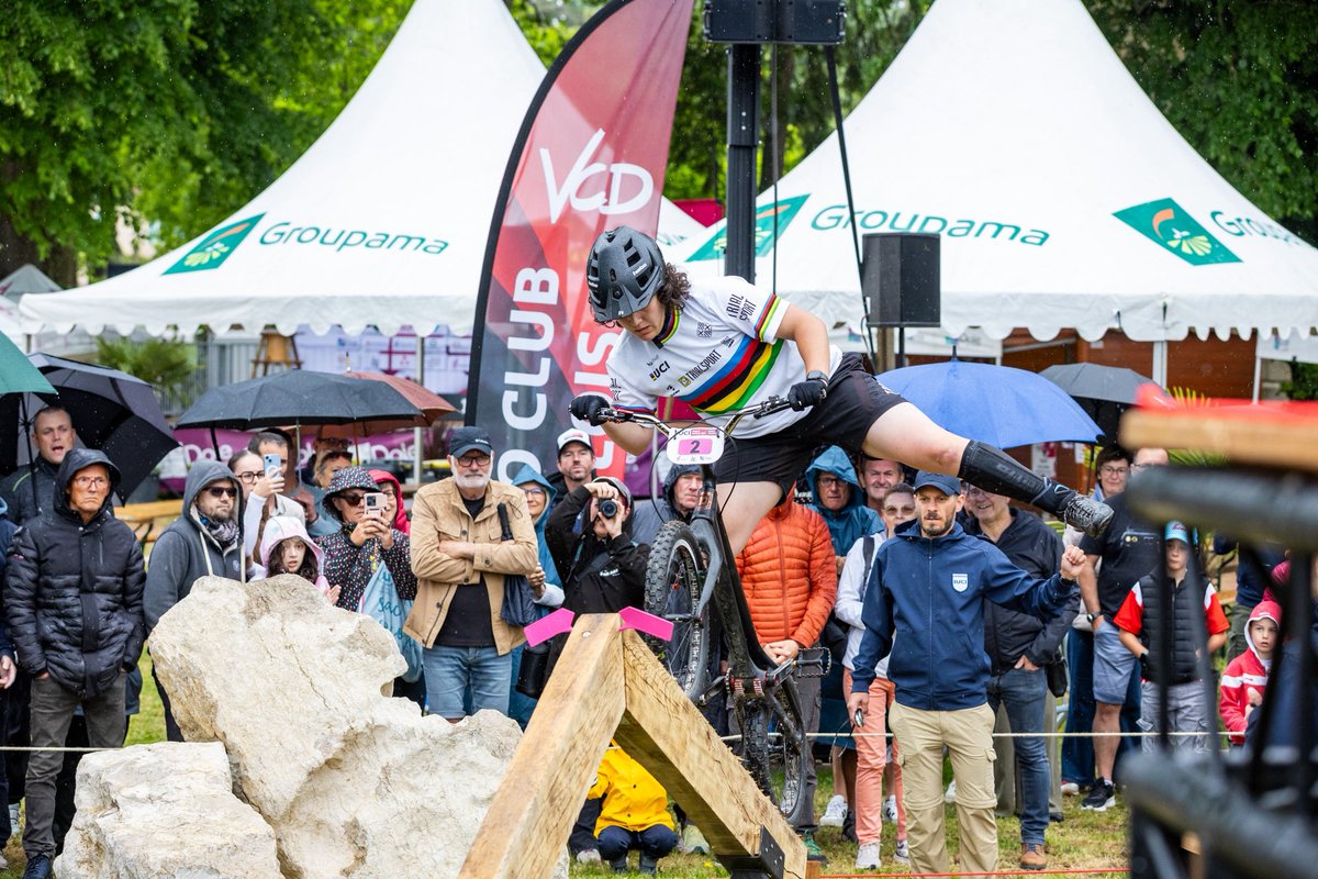 UCI_Trials's tweet photo. 🏆 Alba Riera 🇪🇸

👏 Women Elite winner at Round 1️⃣ of the 2026 UCI #TrialsWorldCup!

📸 @ZubikoPhoto https://t.co/pH86Fk9CFf