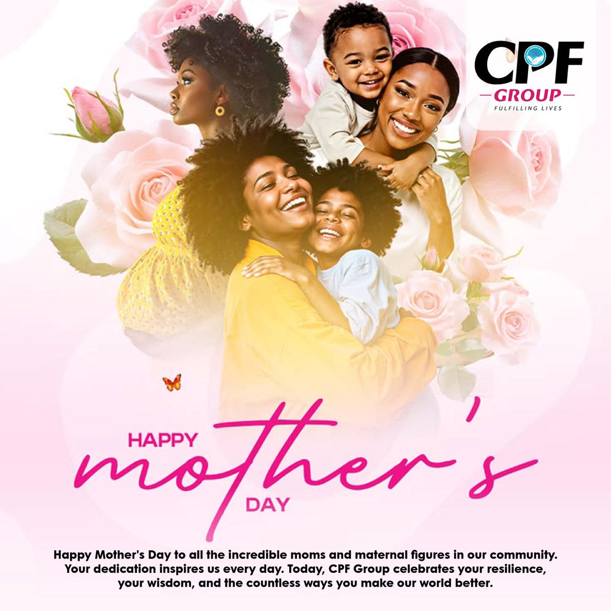CPFKenya's tweet photo. Happy #Mothers Day to all our beautiful women.  We value and appreciate each one of you. https://t.co/Wu1E1XwR0U