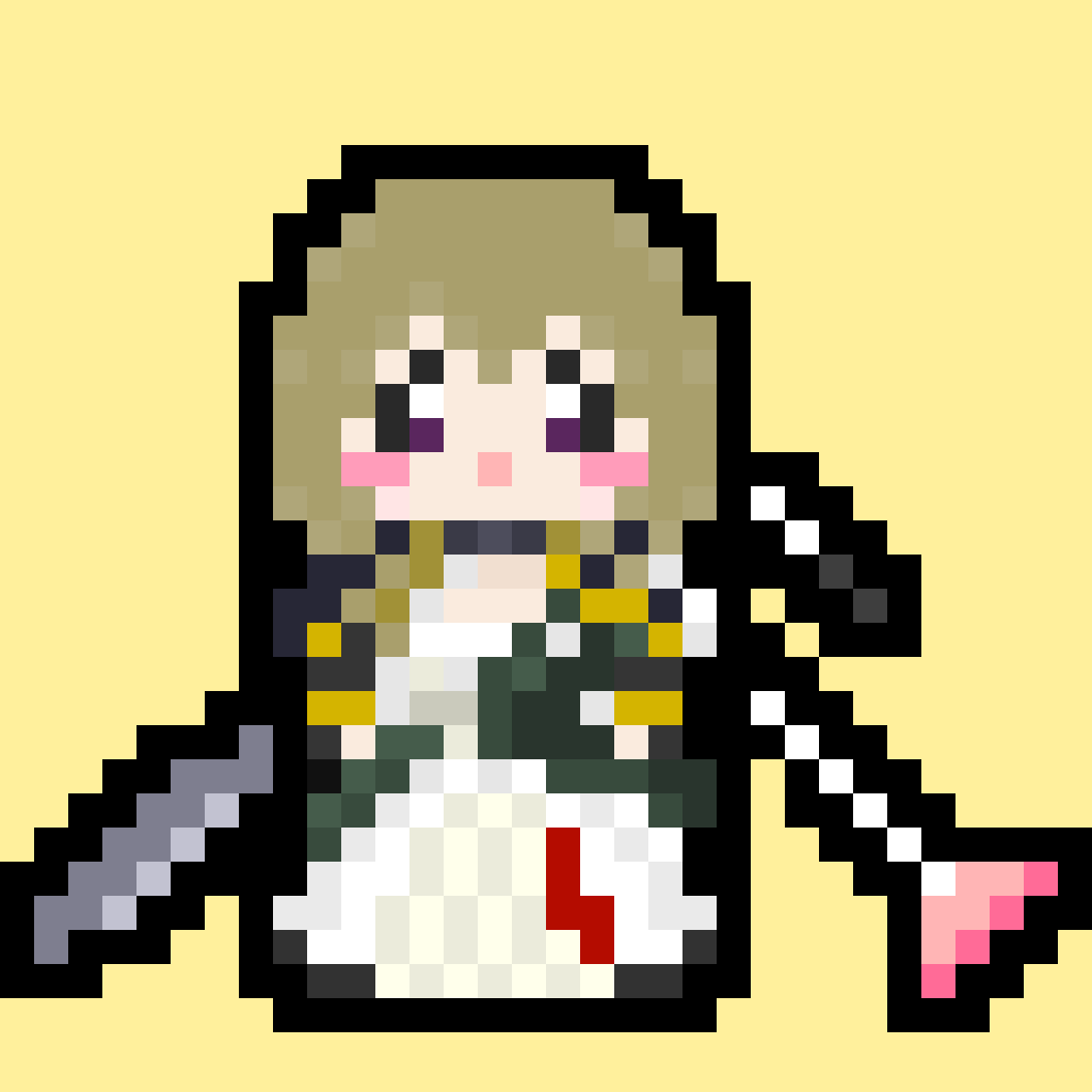 武士 不破茜
#ドット絵 
#pixelart
#魔法少女育成計画
#まほいく