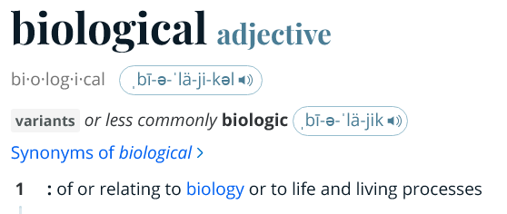 Lusillya's tweet photo. @sllit23093 @whooith If you're gonna argue, at least spell it right. Biological means something that's alive, dipshit. https://t.co/4z3QJVyMVl