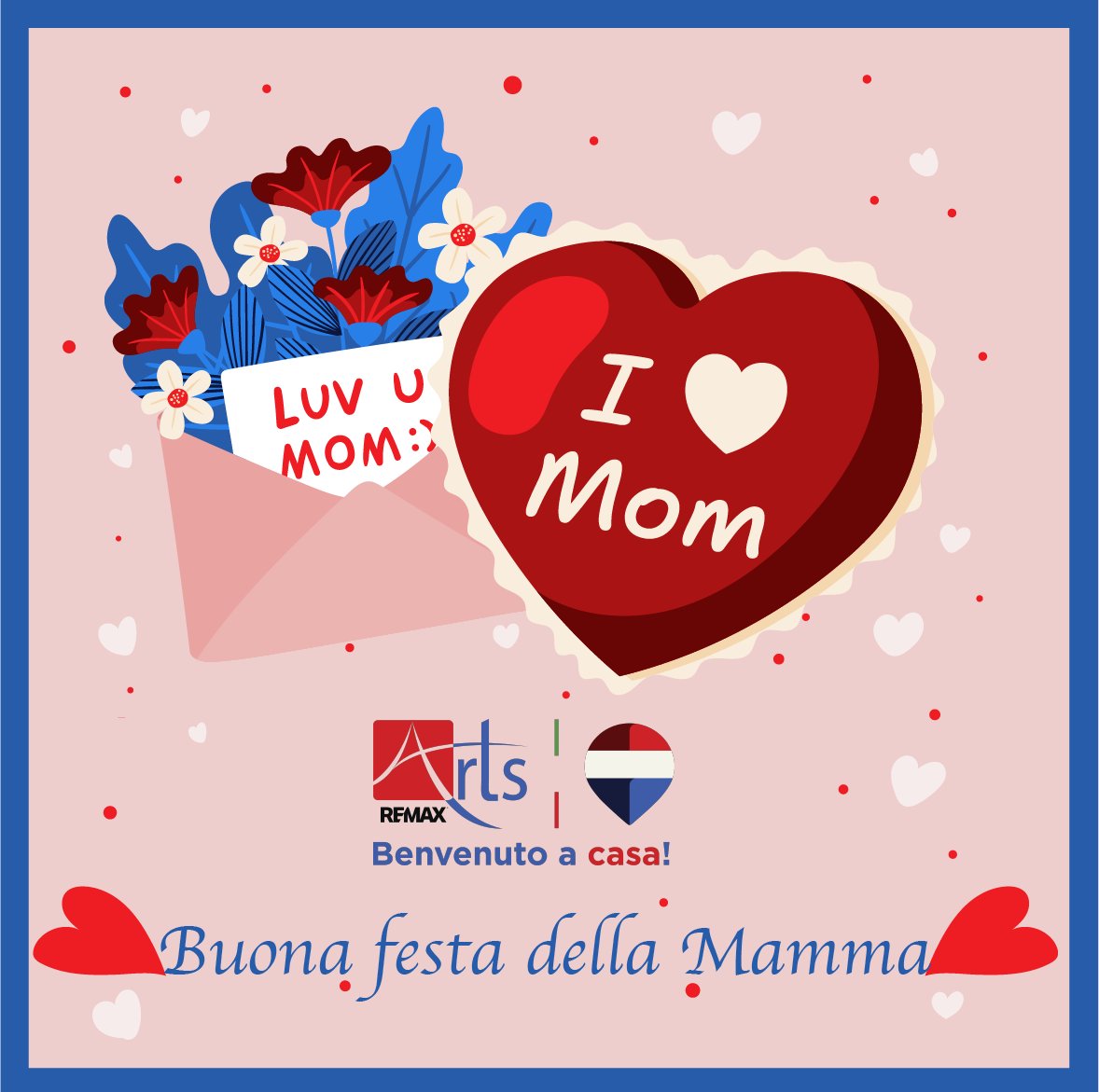 RemaxArts's tweet photo. 🌷💖 Festa della Mamma – Remax Arts 💖🌷

A chi rende ogni casa un rifugio d’amore.
Oggi celebriamo le mamme, cuore e anima di ogni famiglia. 👩‍👧‍👦🏡

#FestaDellaMamma #RemaxArts #AmoreDiCasa https://t.co/No1fILk4xh