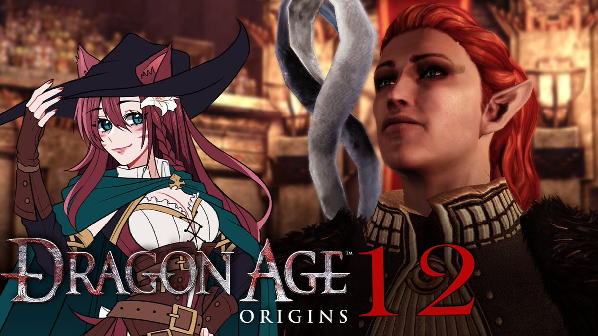 CocoLouCovers's tweet photo. Tonight at 10:30pm  i'll be back with more Dragon Age: Origins! 

Hopefully it wont crash on us every loading screen like last time 

(1.30pm UK / 7:30 Central) https://t.co/HB5akpI6zP