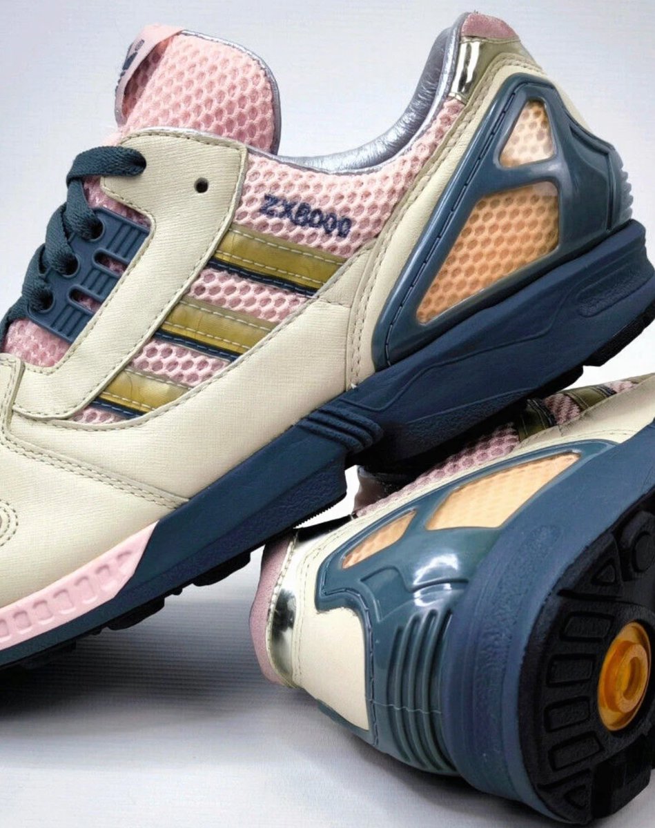 adidas zx8000 Torsion 'Hula' vibrant pink, blue and metallic