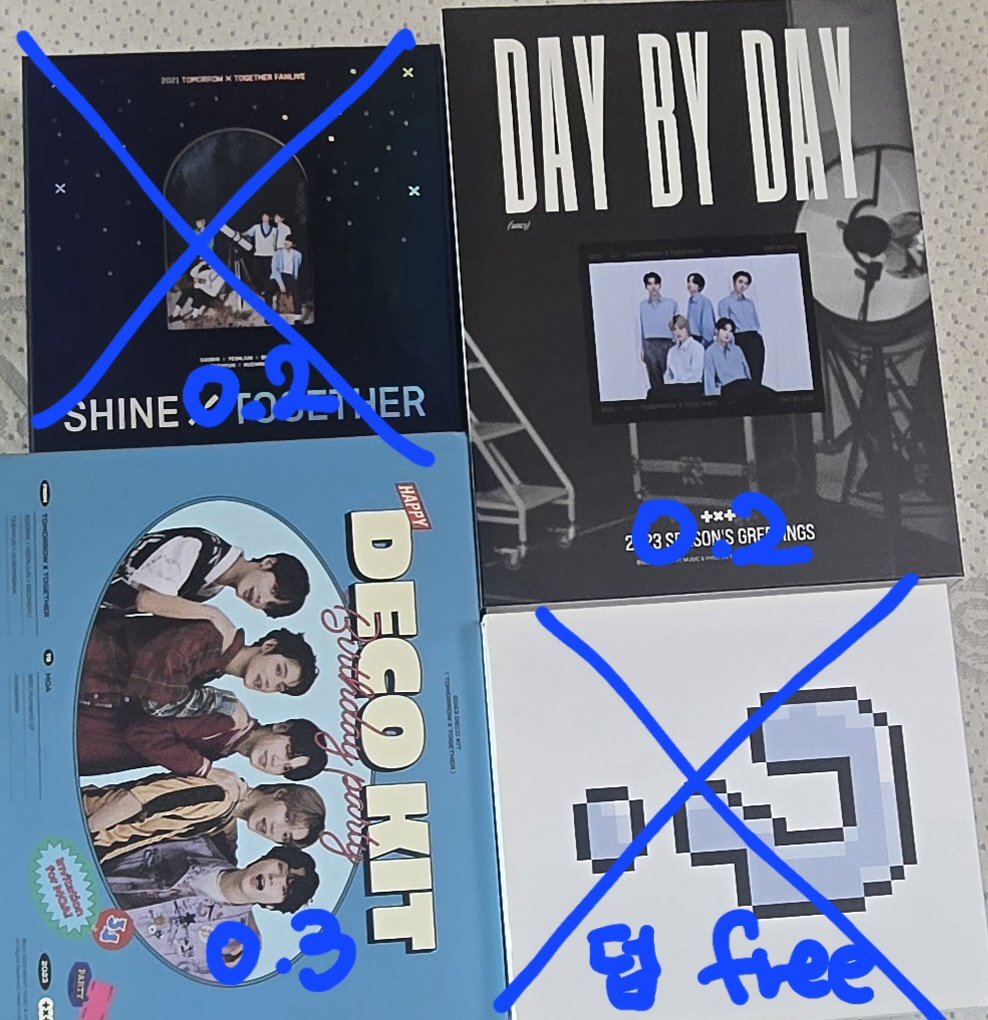 jongsoler's tweet photo. txt album sell 투바투 앨범 판매합니다 앨범은 개당 0.1이며 시그 등은 사진에 써있는대로 판매 
photocard ×  dm please
TXT sign cd cap weverse music  musinsa luckydraw 최수빈 최연준 최범규 강태현 휴닝카이 포카 양도 투모로우바이투게더 SOOBINYEONJUN BEOMGYUTAEHYUN https://t.co/aM4EhNqRBd