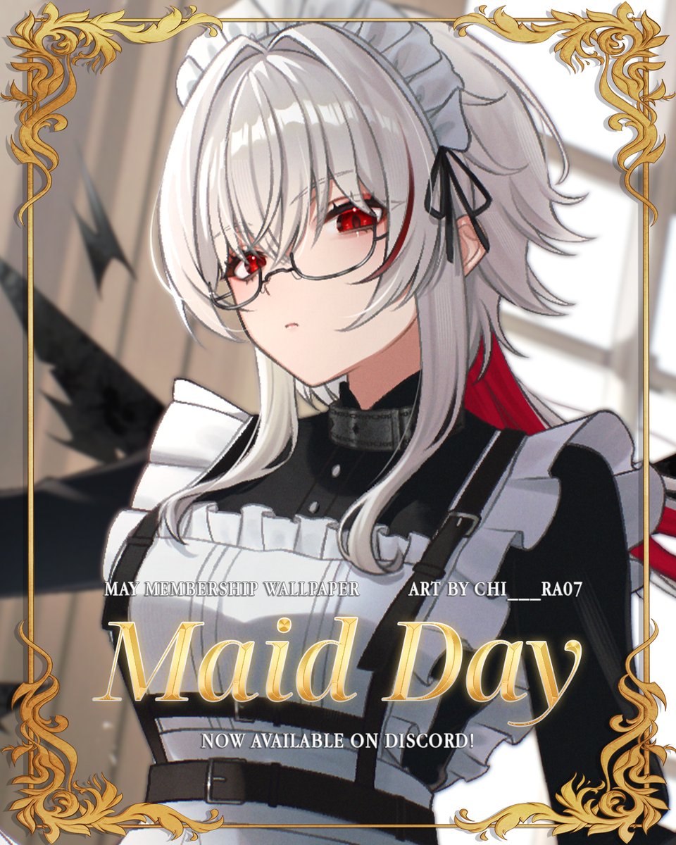 marika_krn's tweet photo. 🧹 MAY MEMBERSHIP WALLPAPER 🧹

A cyber maid must always be swift, reliable, and prompt. 

Head Maid Marika has upheld these standards without fail, and today is no different as she saves the master's breakfast!

⫘⫘⫘⫘⫘⫘⫘⫘

Hello, Tentomos! This month's membership wallpaper is finally released! I've been wanting to wear a maid outfit for the longest time, so today is a good excuse to wear one! 👀

I hope you all enjoy it, and happy Maid Day! ❤️

#VTuber #メイドの日