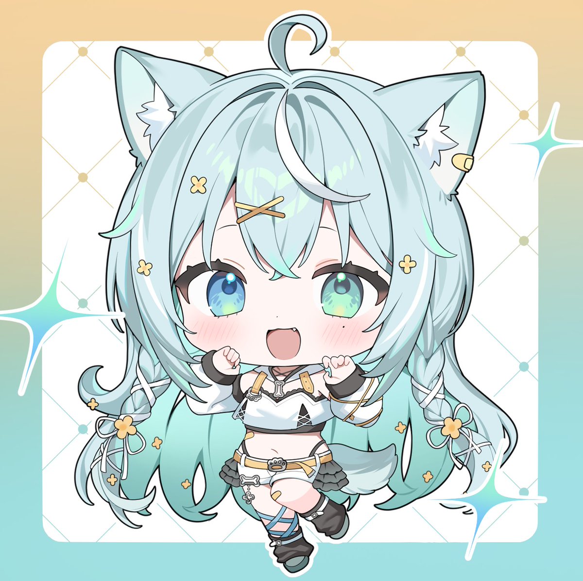 「デフォルメskeb! リクエストありがとうございました!」|いぬやよ🐾お仕事募集中のイラスト