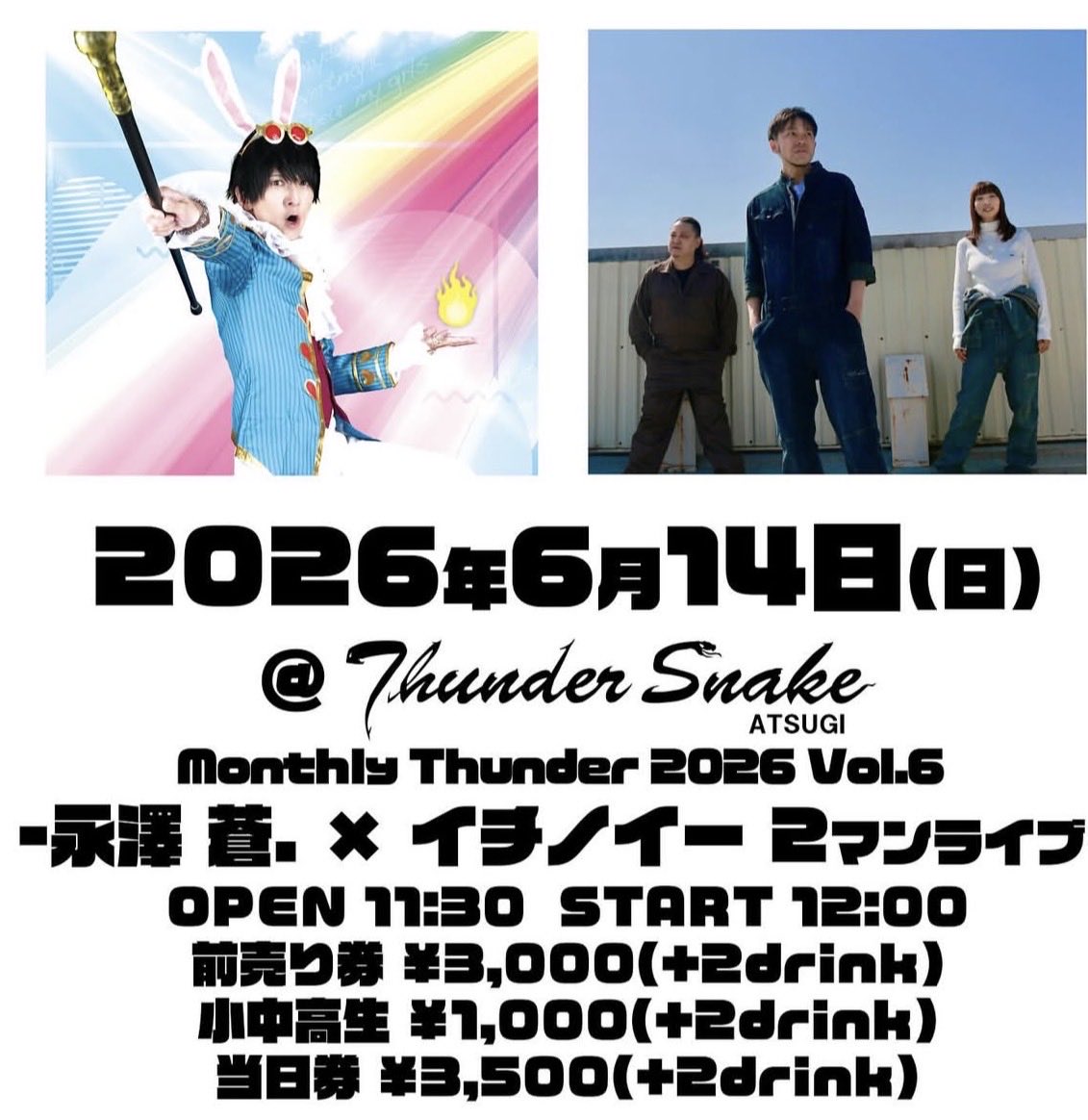ThunderSnakeATSUGI tweet media