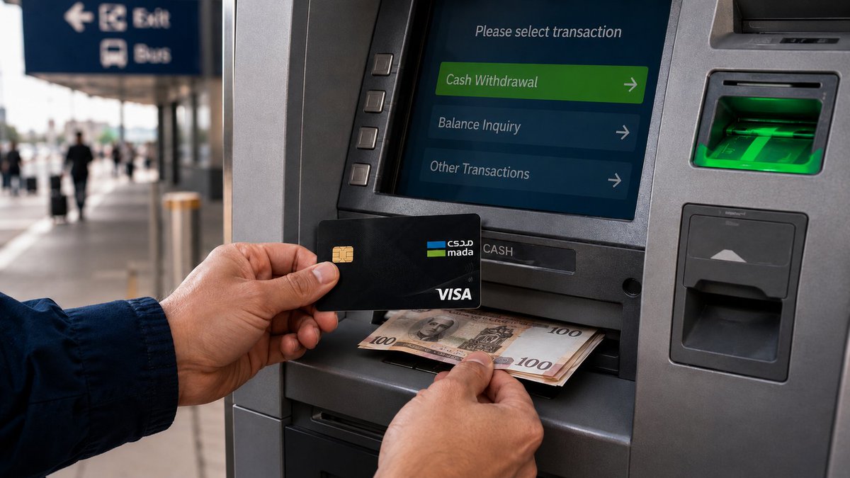 Mada Card Scanner How Much Does It Cost to Withdraw Cash Abroad Using a Mada Card? https ...